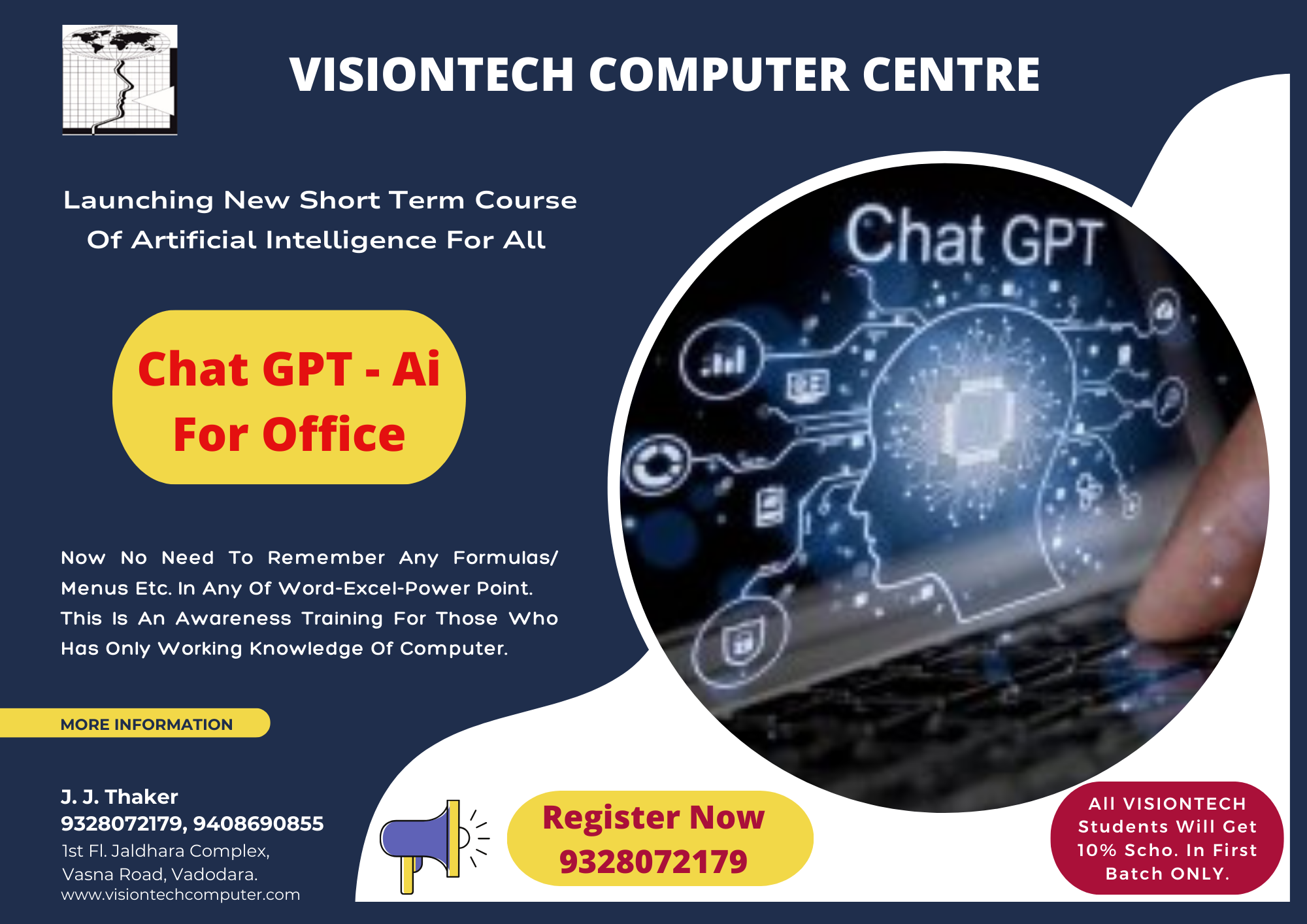 Latest AI - ChatGPT Course Details.